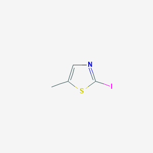 molecular formula C4H4INS B3157214 2-Iodo-5-methyl-1,3-thiazole CAS No. 847547-16-4