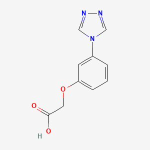 2-(3-(4H-1,2,4-triazol-4-yl)phenoxy)acetic acid