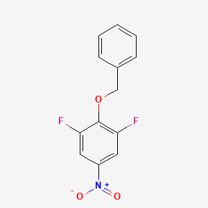 2-(Benzyloxy)-1,3-difluoro-5-nitrobenzene