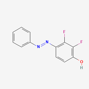 2,3-Difluoro-4-(phenyldiazenyl)phenol