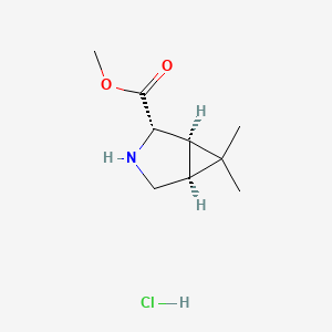 (1R,2S,5S)-Methyl 6,6-dimethyl-3-azabicyclo[3.1.0]hexane-2-carboxylate hydrochloride