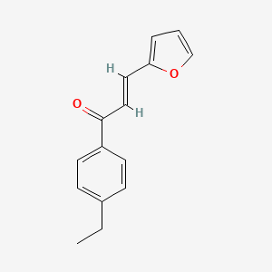 (2E)-1-(4-Ethylphenyl)-3-(furan-2-yl)prop-2-en-1-one