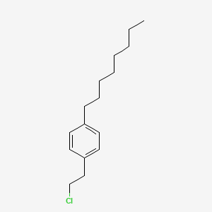 molecular formula C16H25Cl B3157506 1-(2-Chloroethyl)-4-octylbenzene CAS No. 849818-29-7