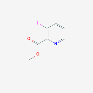 molecular formula C8H8INO2 B3157652 Ethyl 3-iodopicolinate CAS No. 850898-18-9