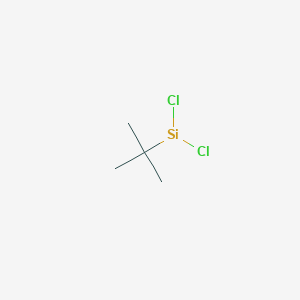 molecular formula C4H9Cl2Si B3157670 T-Butyldichlorosilane CAS No. 85121-42-2