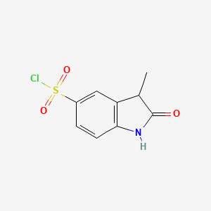 3-Methyl-2-oxoindoline-5-sulfonyl chloride