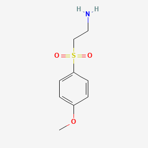 2-[(4-Methoxyphenyl)sulfonyl]ethanamine