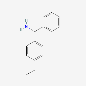 (4-Ethylphenyl)(phenyl)methanamine