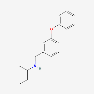 (Butan-2-yl)[(3-phenoxyphenyl)methyl]amine