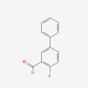4-Fluoro-[1,1'-biphenyl]-3-carbaldehyde