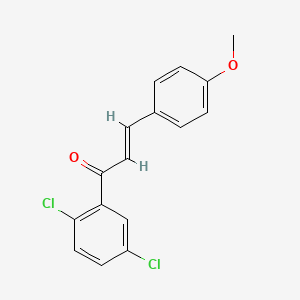 (2E)-1-(2,5-Dichlorophenyl)-3-(4-methoxyphenyl)prop-2-en-1-one