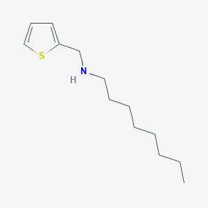 molecular formula C13H23NS B3158069 N-(2-Thienylmethyl)-1-octanamine CAS No. 855379-69-0