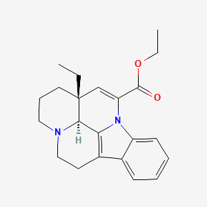 Ethyl (41S,13AR)-13A-ethyl-2,3,41,5,6,13A-hexahydro-1H-indolo[3,2,1-DE]pyrido[3,2,1-IJ][1,5]naphthyridine-12-carboxylate
