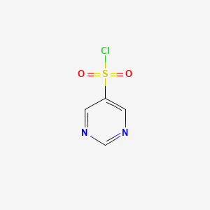 B3158236 Pyrimidine-5-sulfonyl chloride CAS No. 856596-17-3