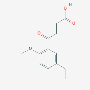 4-(5-Ethyl-2-methoxyphenyl)-4-oxobutanoic acid