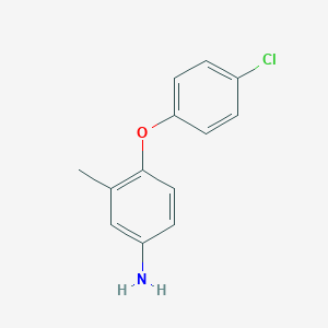 4-(4-Chlorophenoxy)-3-methylaniline