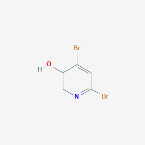 molecular formula C5H3Br2NO B3158382 4,6-Dibromopyridin-3-ol CAS No. 857429-81-3