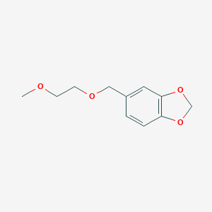 molecular formula C11H14O4 B031584 5-[(2-Methoxyethoxy)methyl]-2H-1,3-benzodioxole CAS No. 87437-42-1