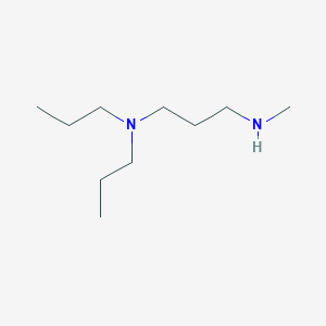 molecular formula C10H24N2 B3158551 N1-Methyl-N3,N3-dipropyl-1,3-propanediamine CAS No. 858941-97-6