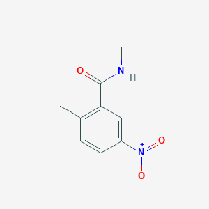 molecular formula C9H10N2O3 B3159480 N,2-dimethyl-5-nitrobenzamide CAS No. 862470-06-2