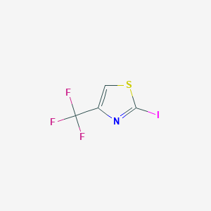 B3159757 2-Iodo-4-(trifluoromethyl)-1,3-thiazole CAS No. 864376-14-7