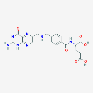 molecular formula C20H21N7O6 B031598 Isohomofolic acid CAS No. 24960-28-9