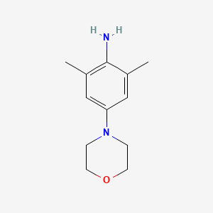 2,6-Dimethyl-4-morpholin-4-yl-phenylamine
