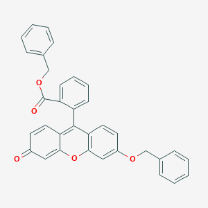 molecular formula C34H24O5 B031604 Dibenzylfluorescein CAS No. 97744-44-0