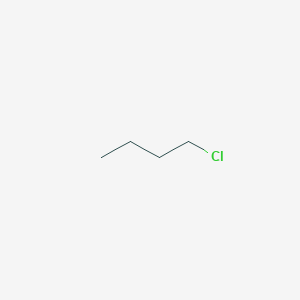 molecular formula C4H9Cl<br>C4H9Cl<br>CH3(CH2)3Cl B031608 1-Chlorobutane CAS No. 109-69-3