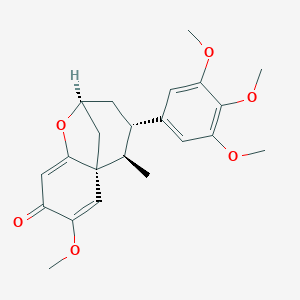 molecular formula C22H26O6 B031609 Maglifloenone CAS No. 82427-77-8