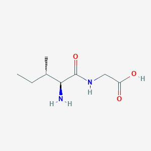 molecular formula C8H16N2O3 B3161093 Ile-Gly CAS No. 868-28-0