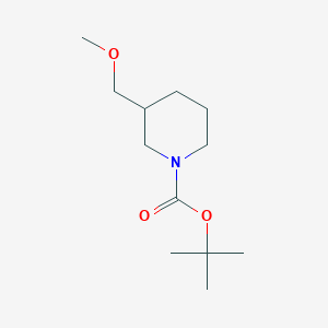 molecular formula C12H23NO3 B3161095 tert-Butyl 3-(methoxymethyl)piperidine-1-carboxylate CAS No. 868065-26-3