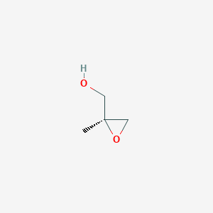 molecular formula C4H8O2 B3161192 [(2S)-2-methyloxiran-2-yl]methanol CAS No. 86884-90-4