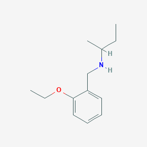 B3161347 (Butan-2-yl)[(2-ethoxyphenyl)methyl]amine CAS No. 869943-82-8