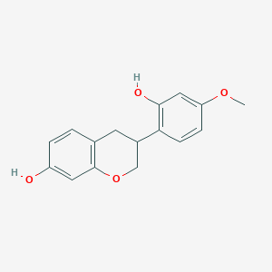 molecular formula C16H16O4 B031614 Vestitol CAS No. 56701-24-7