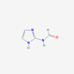 molecular formula C4H5N3O B031615 N-(1H-imidazol-2-yl)formamide CAS No. 229343-10-6