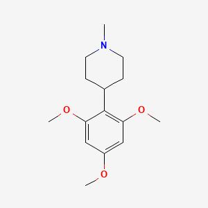 1-Methyl-4-(2,4,6-trimethoxyphenyl)piperidine