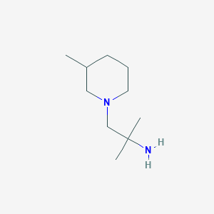 1,1-Dimethyl-2-(3-methyl-piperidin-1-yl)-ethylamine