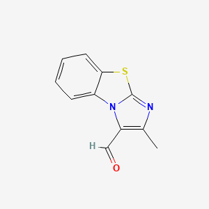 2-Methyl-benzo[d]imidazo[2,1-b]thiazole-3-carbaldehyde