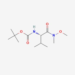 (S)-2-(Boc-amino)-N-methoxy-N,3-dimethylbutanamide