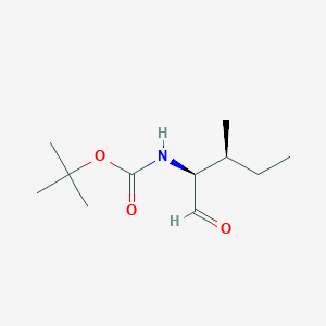 (2S,3S)-2-(tert-butoxycarbonylamino)-3-methylpentanal