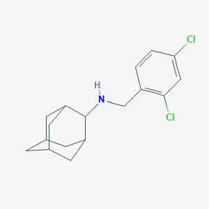 molecular formula C17H21Cl2N B316293 N-(2-adamantyl)-N-(2,4-dichlorobenzyl)amine 