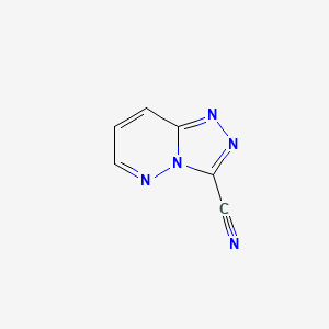 [1,2,4]Triazolo[4,3-b]pyridazine-3-carbonitrile