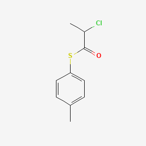 S-(2-Chloropropionyl)-p-mercaptotoluene