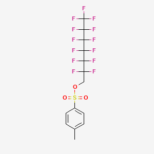 molecular formula C14H9F13O3S B3163051 1H,1H-Perfluoroheptyl p-toluenesulfonate CAS No. 883500-11-6