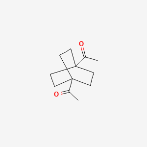 Ethanone, 1,1'-bicyclo[2.2.2]octane-1,4-diylbis-