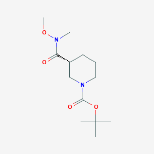 (R)-tert-butyl 3-(N-methoxy-N-methylcarbamoyl)piperidine-1-carboxylate