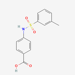 B3163614 4-((3-Methylphenyl)sulfonamido)benzoic acid CAS No. 885268-94-0