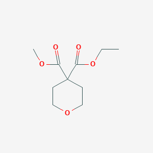 4-ethyl 4-methyl dihydro-2H-pyran-4,4(3H)-dicarboxylate