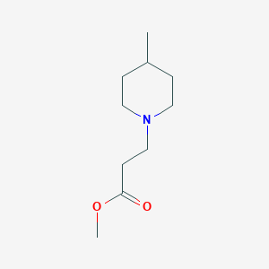 Methyl 3-(4-methylpiperidin-1-yl)propanoate